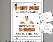 Candy corn guessing game, adult Halloween game, candy corn guess, guess how many candy corn, Halloween group game, candy guessing game