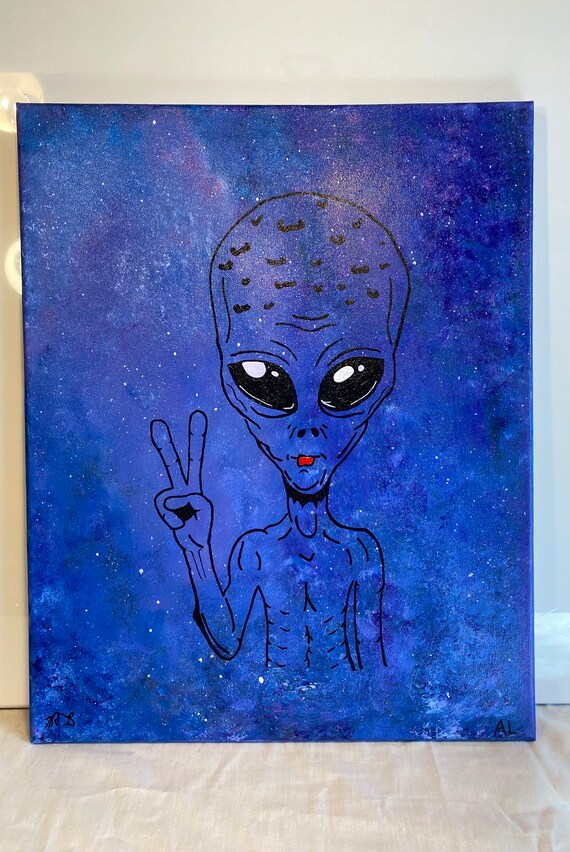 Alien Panting - Etsy