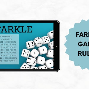 Farkle Regeln Download Würfelspiel PDF Printable