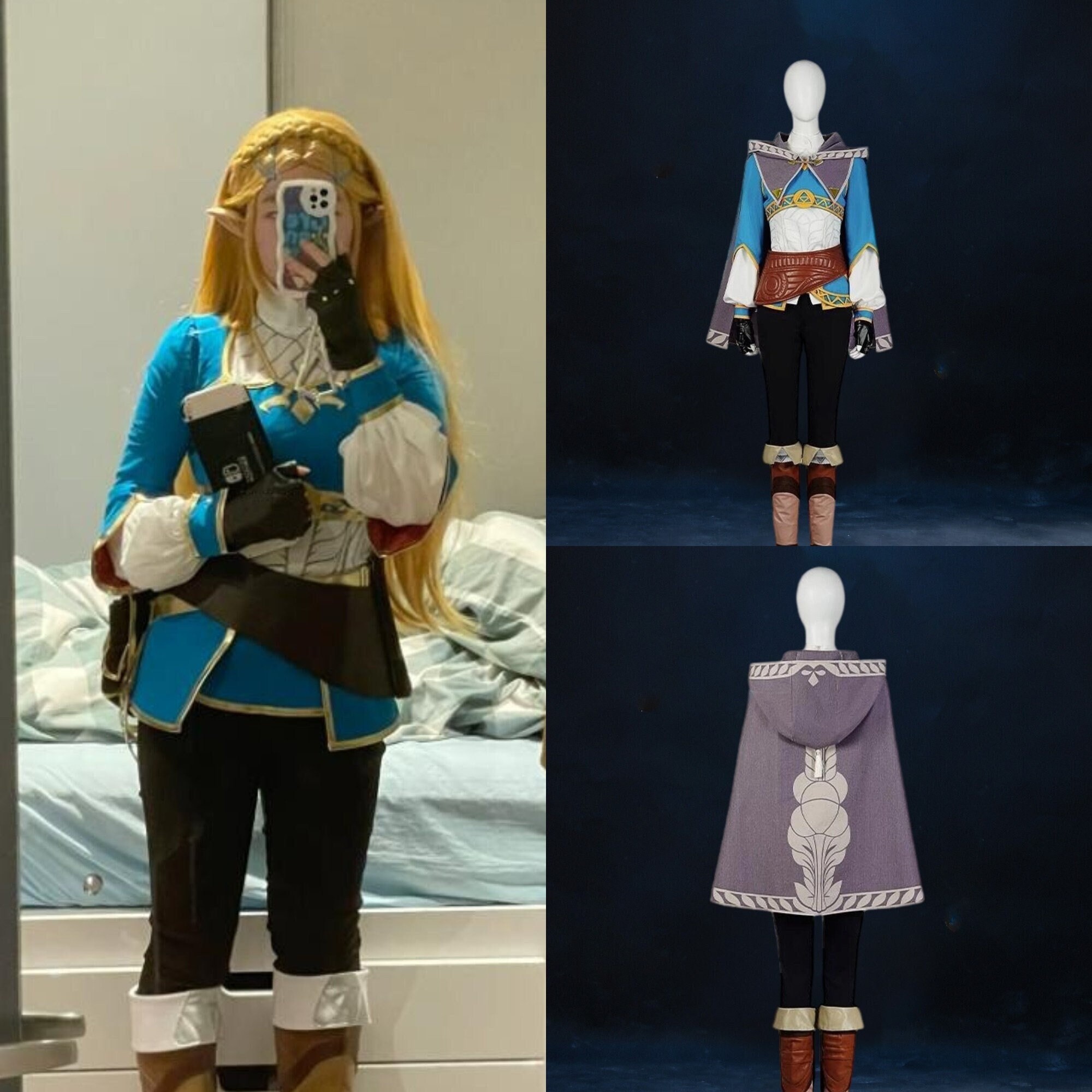 TLOZ: Ocarina Of Time Princess Young Cosplay Costume