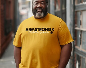 Gold Armstrong Middle School Tshirt