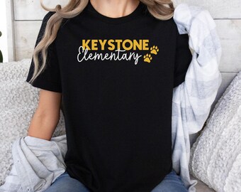 Black Keystone Elementary School Tshirt