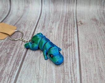 T-Rex 3D-utskriven Flexi Ledad Nyckelring
