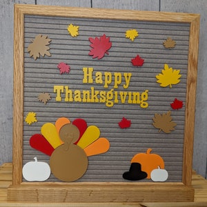 Thanksgiving Letterboard set #1- Customizable