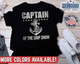 Pontoon Boat Shirt, Captain Of The Ship Show, Pontoon Boat Boating Gift, Pontoon Captain, Funny Pontoon Shirt, Pontoon Boat Captain Shirt