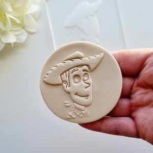 Woody Raised Cookie Stamp/Debosser