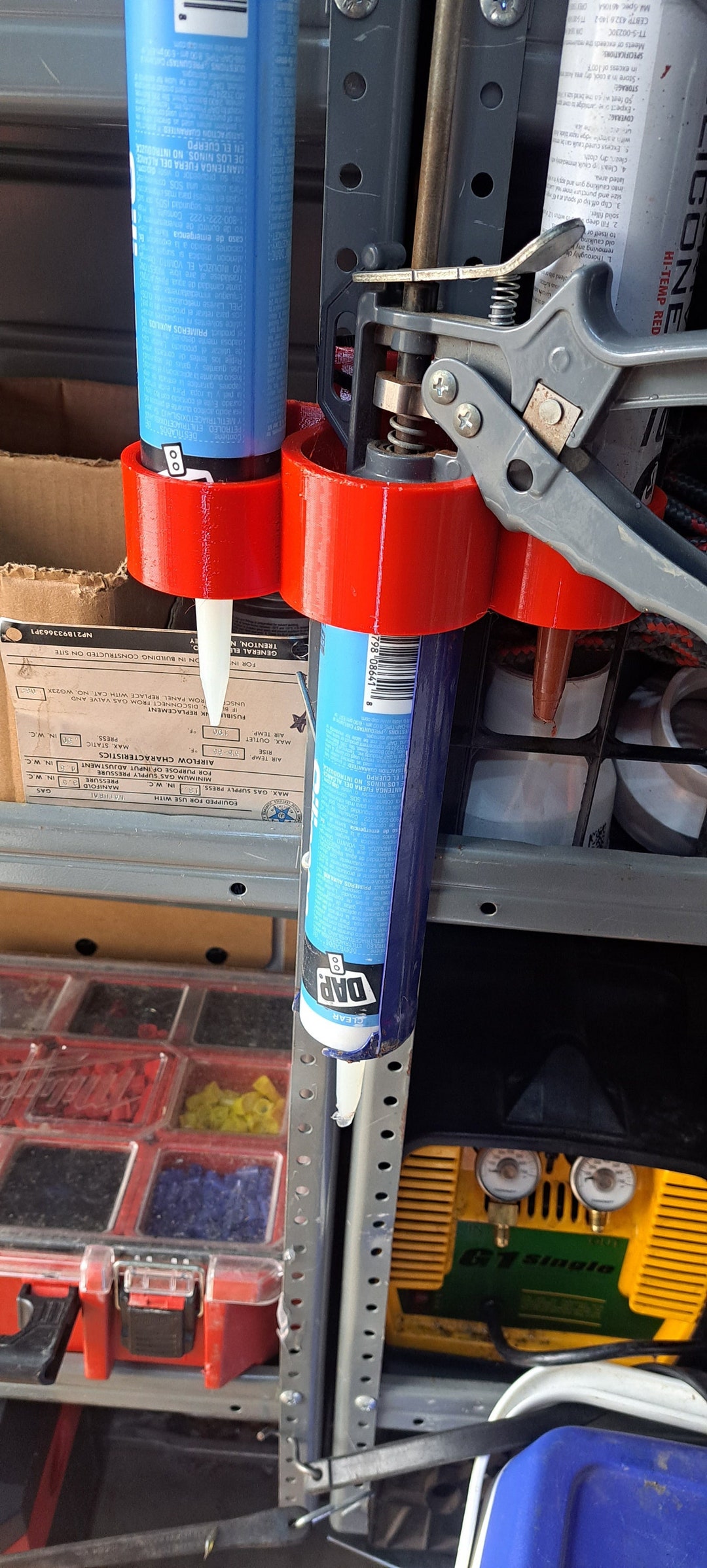 Caulk Gun and Tube Holder Etsy