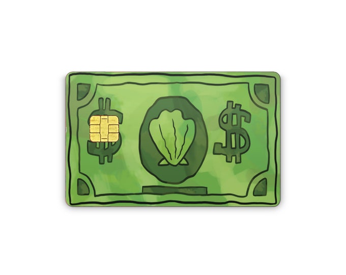 Sea Bucks Card Cover Skins for EBT, Transportation Key, Debit, Credit