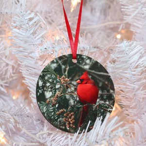 3.15 inch Christmas ornament - Cardinal - cardinal christmas ornament - ornament - Christmas