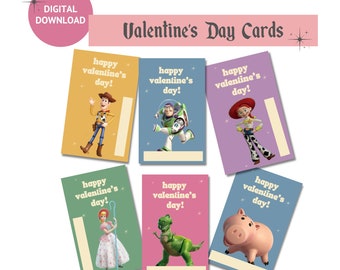 トイストーリー バレンタインカード || トイストーリー || ウッディ