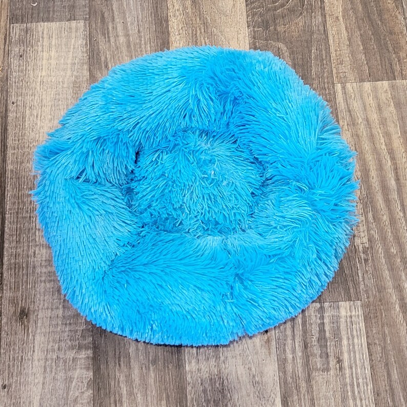 Calming Pet Bed, Donut Shaped Bed, Best Dog Bed, Cat Bedding, Small Pet