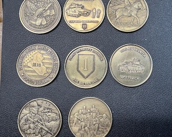 Laser engraved coins