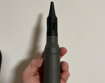 3D Printed 25mm Ammo Replica: M791 APDS-T & M792 HEI-T