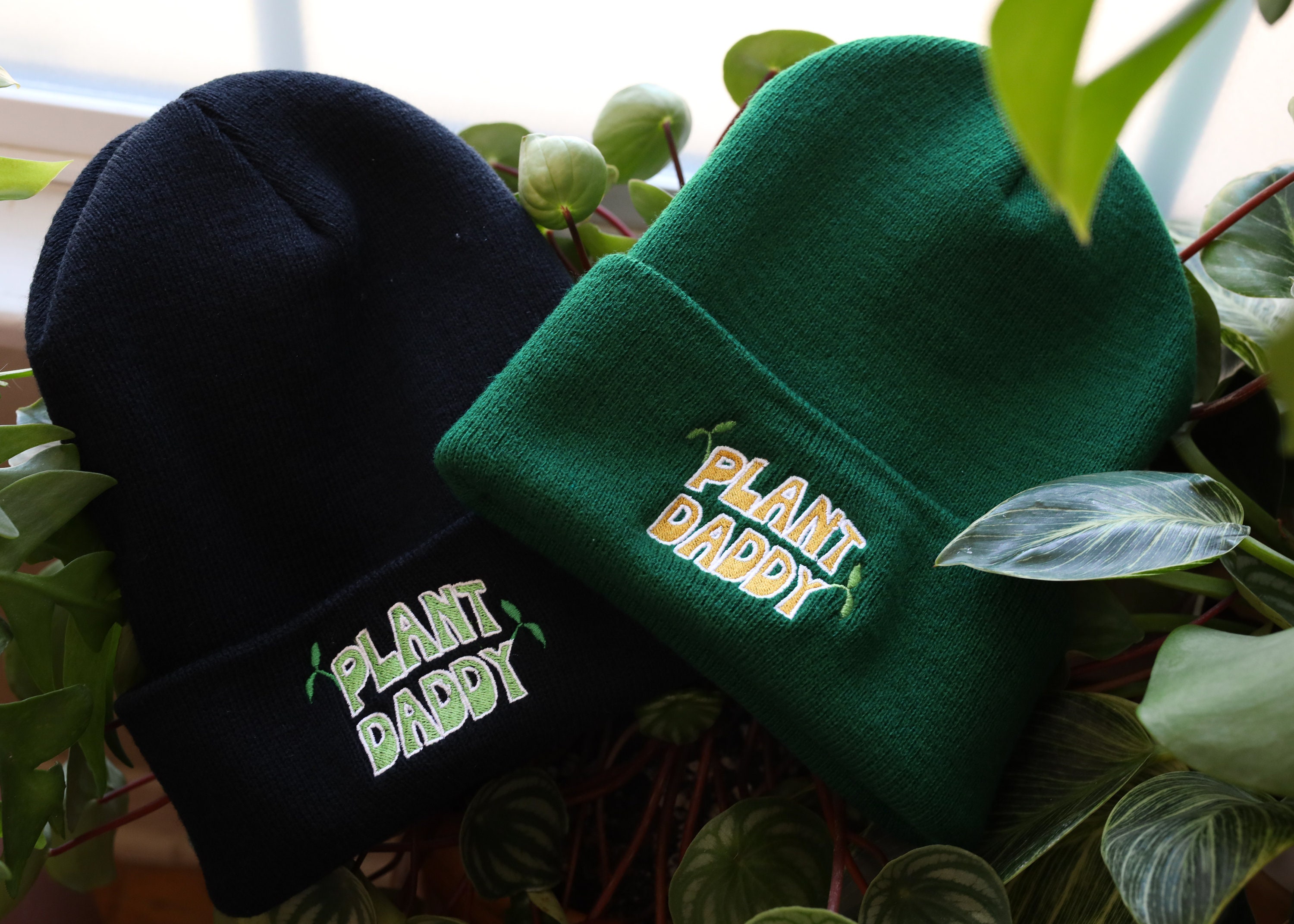 "Plant Daddy" Dad Hat - Soft Washed Cotton Cap, Perfect Gift For Plant Lovers, Gardeners & Dads