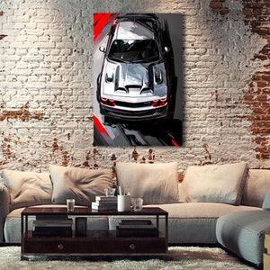 Dodge Challenger Hellcat Redeye - Canvas Art - Ready to Hang
