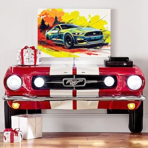 Ford Mustang GT 5.0 - Canvas Art - Ready to Hang