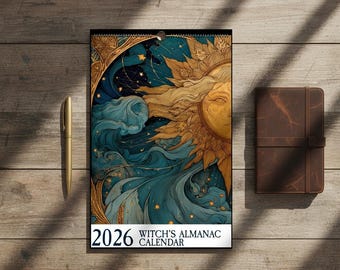 Witch's Almanac Calendar - 2026