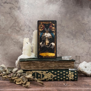 The Star card from the Wonderland Shadows Tarot Deck, showcasing an ethereal figure surrounded by stars, blending celestial grace with Wonderland-inspired surrealism.