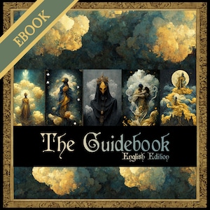Guía electrónica de Shadow Work Tarot Deck (edición en inglés ampliada) / Hermosas cartas de tarot antiguas, victorianas, góticas, guía de brujas