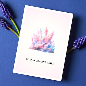 Sympathy Card Sending Healing Vibes Sending Hug Cheer Up Card Condolences Pet Loss Thinking of You Gift Loss of Mother Father Friend