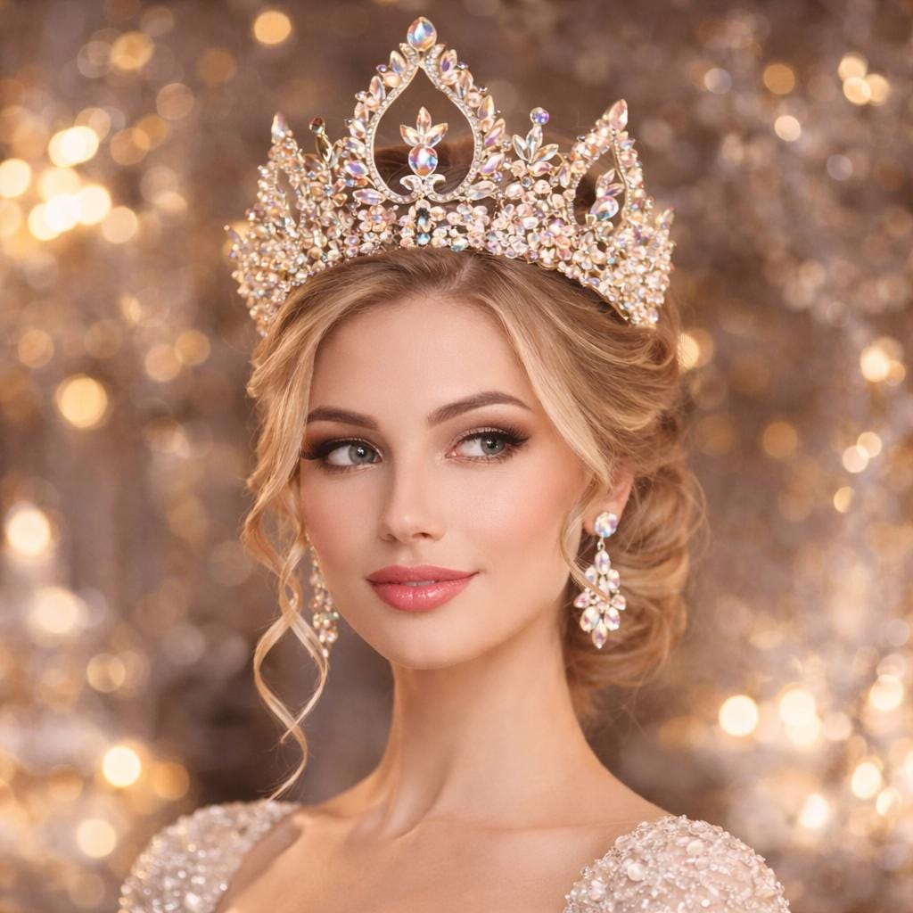 Pageant Crowns With Combs - Etsy display picture 3