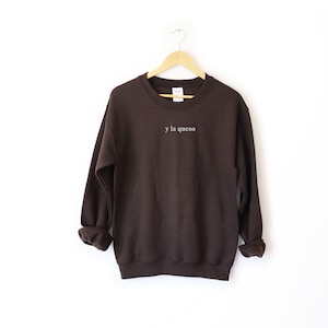 Iron-On Y La Queso Crewneck