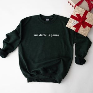 Iron-on Me Duele La Panza Crewneck