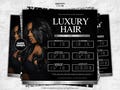 DIY Hair Bundles Price List Template: Luxury Hair Business (Edit In Canva)