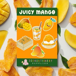 Juicy Mango Scented Sticker Sheet