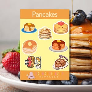 Pancakes Duft Sticker Bogen
