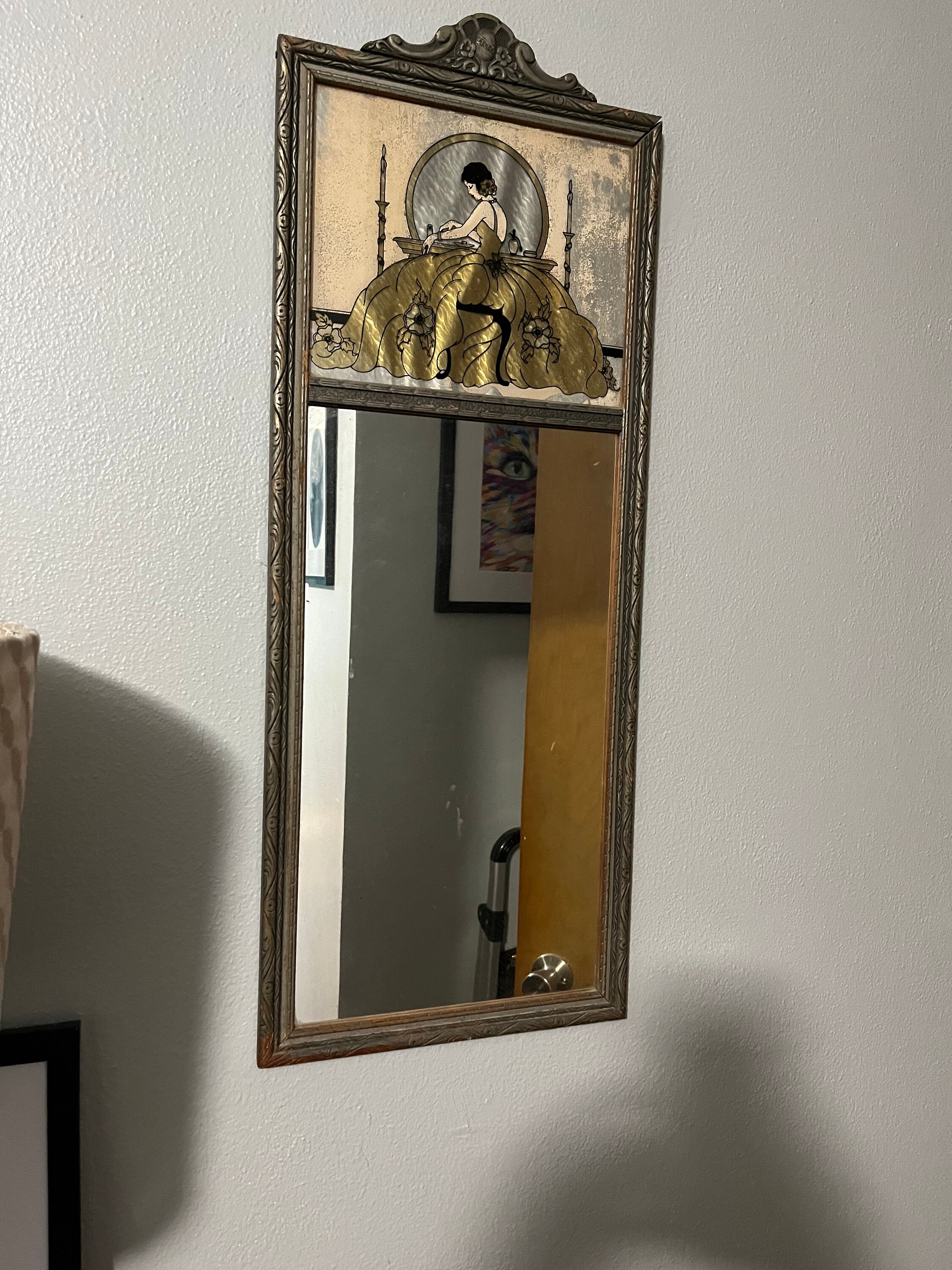 Antique Mirror Etsy