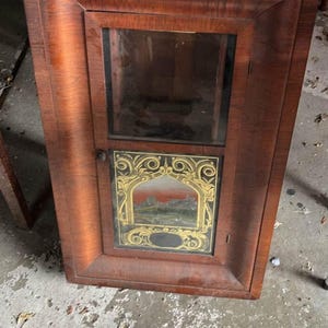 Antique Seth Thomas clock case only