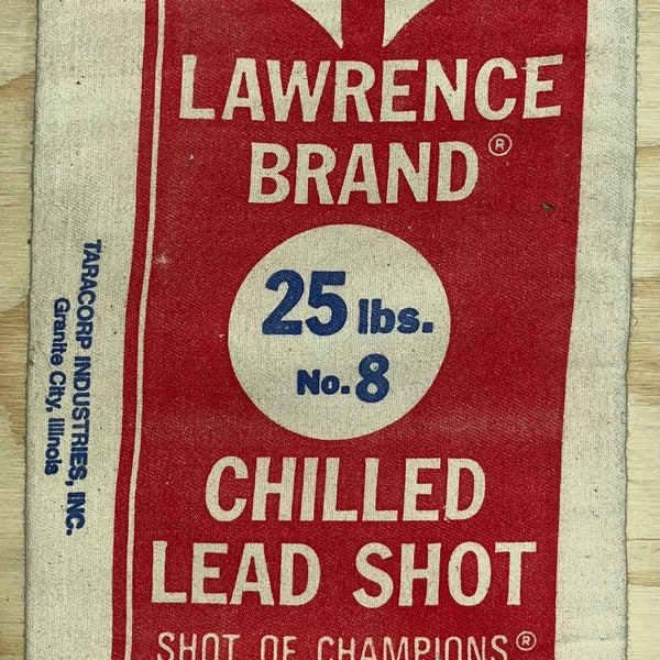 Vintage Lawrence Brand Lead Shot Bag