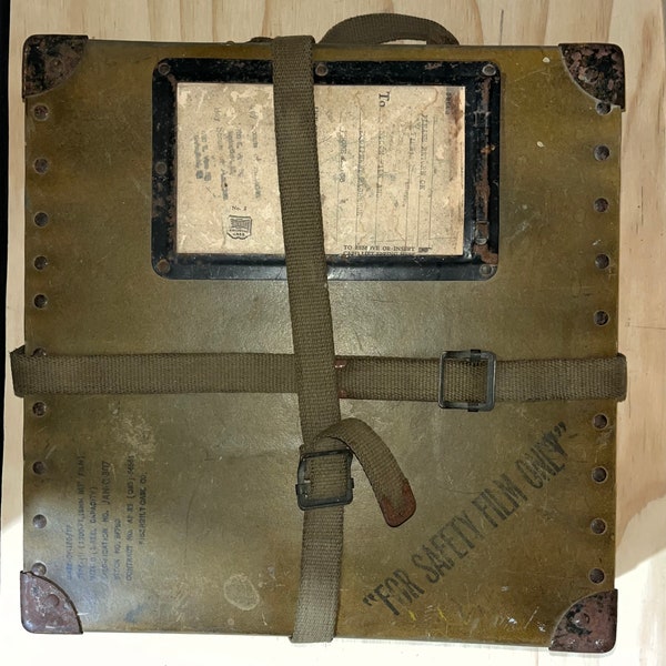 Antique Boy Scout  Film Box