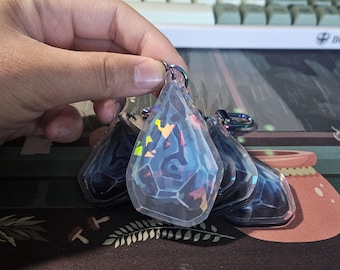 Acrylic Acceleration Rune Keychain Arcane 2 Ver