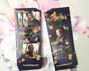 Marvel Thunderbolts* New Avengers BTS Behind the Scenes Photobooth Style Prints