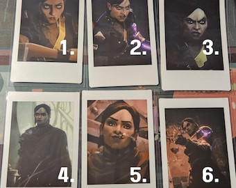 Sevika Arcane Polaroids Season 1 or Custom Photo