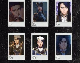 Arcane League of Legends Caitlyn Kiramman Girlfriend Polaroid (Can do custom photo!)
