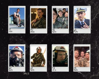 Top Gun Maverick Bob Floyd Boyfriend Polaroids Lewis Pullman (Can do custom photo!)