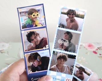 The Summer I Turned Pretty Conrad and Jeremiah Fisher Photobooth Style Prints Jenny Han
