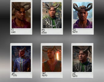 BG3 Baldur's Gate 3 Wyll Ravengard Instax Polaroid Film Boyfriend (Or custom photo!)