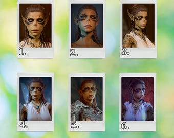 BG3 Baldur's Gate 3 Lae'zel of Crèche K'liir Instax Polaroid Girlfriend (Can do custom photo!)
