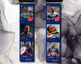 Marvel Captain America Sam Wilson Photobooth Style Prints (Two Versions)