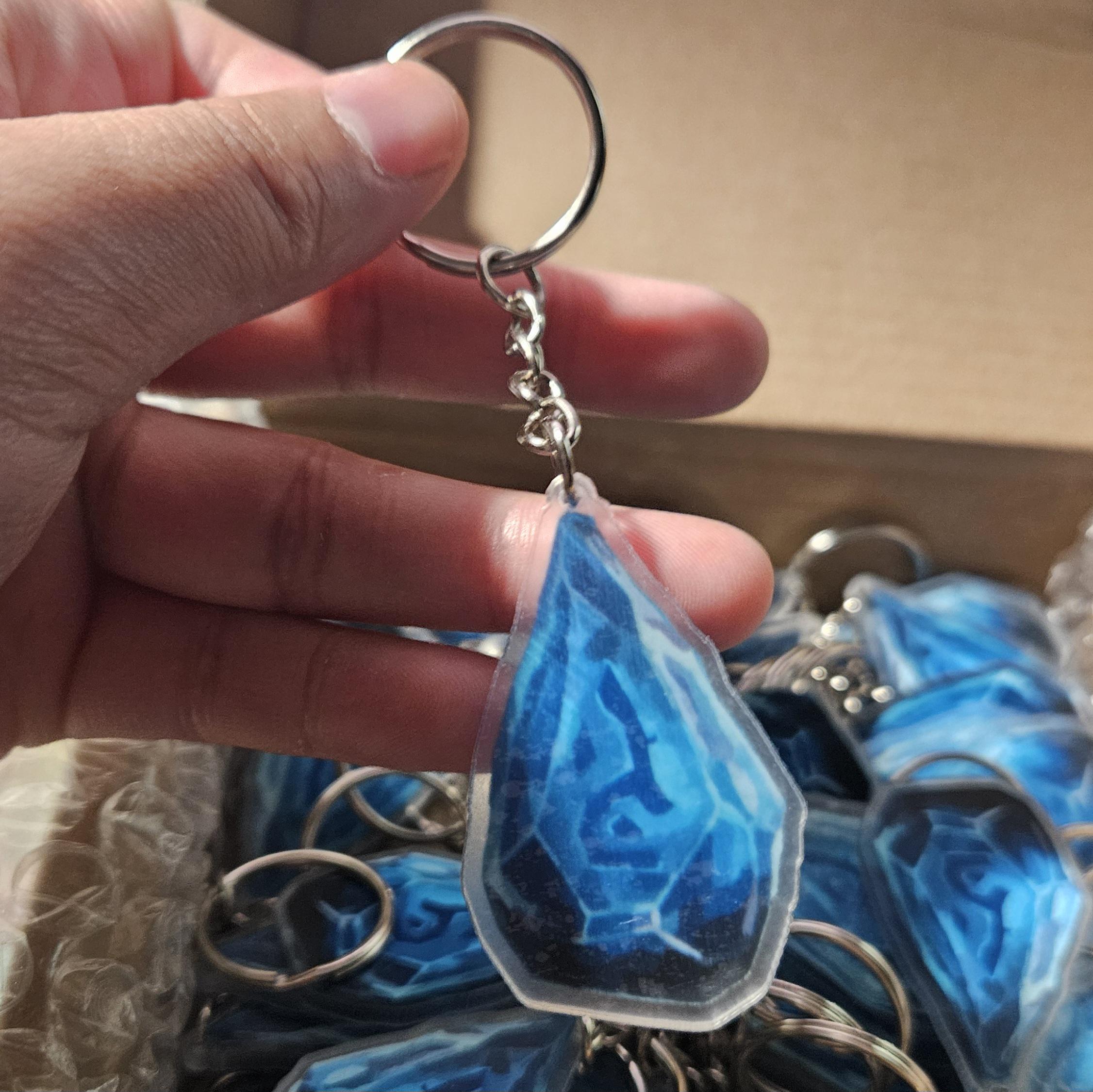 Acrylic Acceleration Rune Keychain Arcane 2 Ver - Etsy