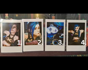 Jinx Arcane Polaroids or Custom Photo