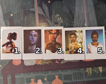 Mel Medarda Arcanes saison 1 et 2 Polaroids ou photo personnalisée