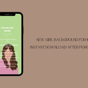 Jessica Day lock screen for iPhone