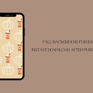 PSL and pumpkins lock screen for iPhone