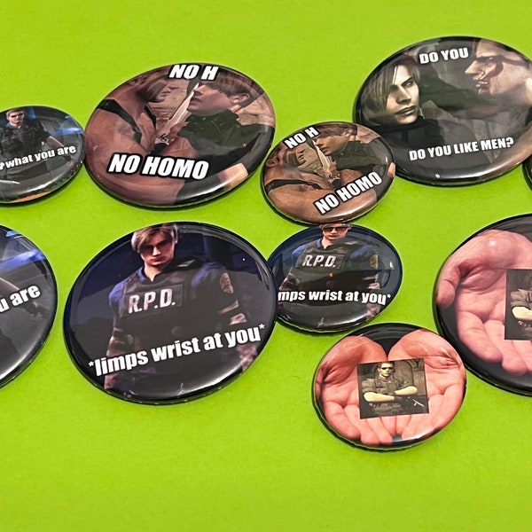 RESIDENT EVIL Pinback Buttons