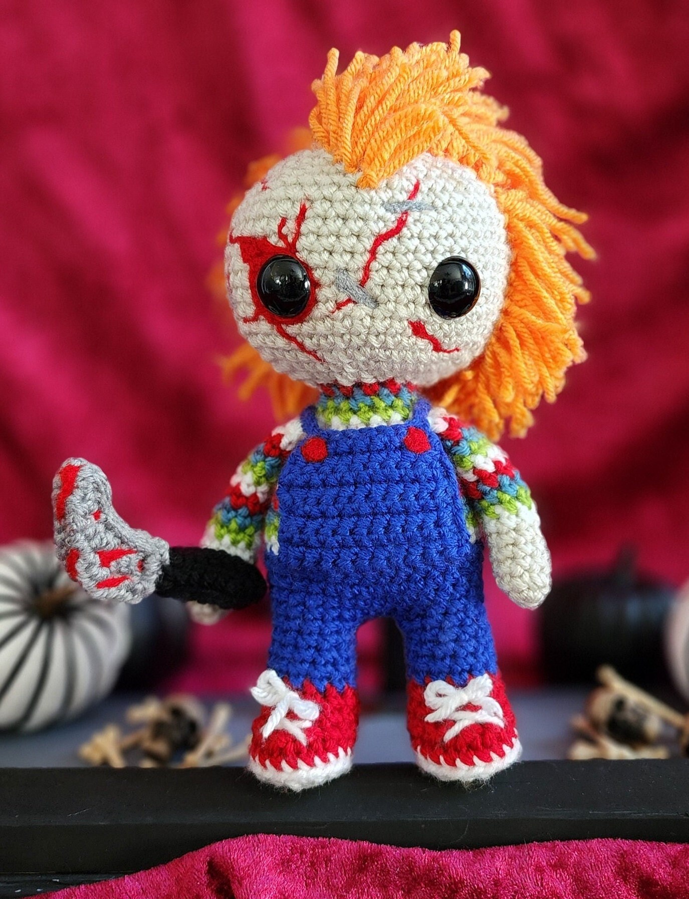 Mini Horror Killer Dolls Collectable Art Dolls Plush Stuffy Etsy